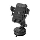 BLUE STAR Tough Lock autós telefontartó szélvédőre fekete