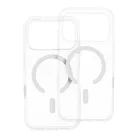 Tok Samsung S26 Ultra készülékhez Forcell F-Protect átlátszó hibrid prémium, MagSafe-kompatibilis, átlátszó tok