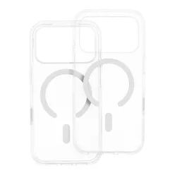   Tok Samsung S26 Ultra készülékhez Forcell F-Protect átlátszó hibrid prémium, MagSafe-kompatibilis, átlátszó tok