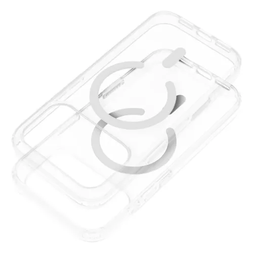 Tok Samsung S26 Ultra készülékhez Forcell F-Protect átlátszó hibrid prémium, MagSafe-kompatibilis, átlátszó tok