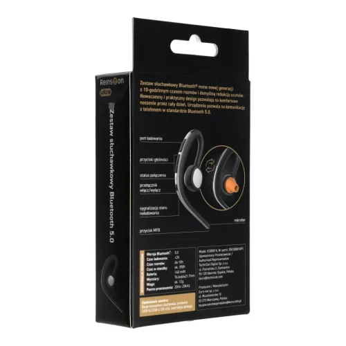 Vezeték nélküli headset MONO Reinston ESB001X USB-C fekete