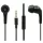 Motorola Ear Buds 2-s fekete vezetékes fülhallgató mikrofonnal 3,5mm