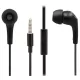 Motorola Ear Buds 2-s fekete vezetékes fülhallgató mikrofonnal 3,5mm