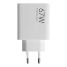 XIAOMI eredeti töltő USB A QC3.0 3A 67W MDY-15-ET fehér bulk