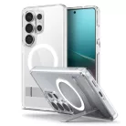 Samsung Galaxy S26 Ultra Spigen Ultra Hybrid "S" Mag Magsafe tok, Átlátszó/Fehér