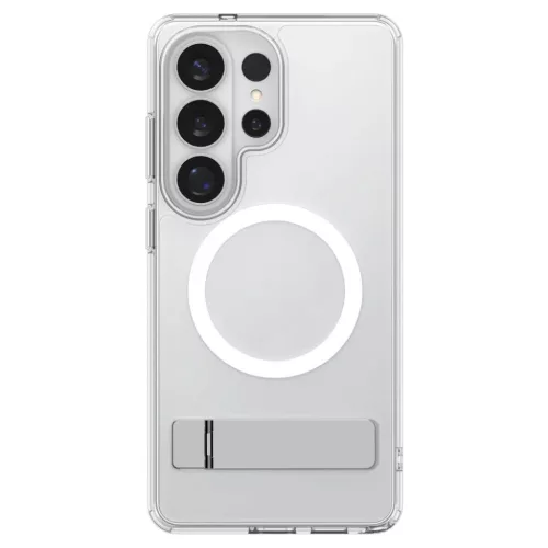 Samsung Galaxy S26 Ultra Spigen Ultra Hybrid "S" Mag Magsafe tok, Átlátszó/Fehér
