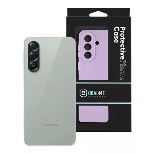 OBAL:ME Matt TPU Samsung Galaxy A57 5G lila tok