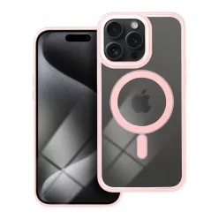   iPhone 15 Pro Max Color Edge Mag tok kompatibilis MagSafe pink