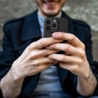 Samsung Galaxy S26 szilikon tok MagSafe kompatibilis fekete