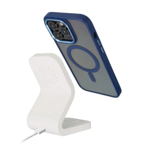 Samsung Galaxy S26 tok kék színű mágneses MagSafe kompatibilis Color Edge tok