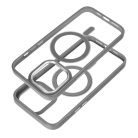 Samsung Galaxy S26 tok Color Edge Mag tok kompatibilis MagSafe technológiával titán-szürke