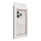 Samsung Galaxy S26 tok Ragasztócsepp Színes Gyűrű Mag Cover, MagSafe kompatibilis fehér tok