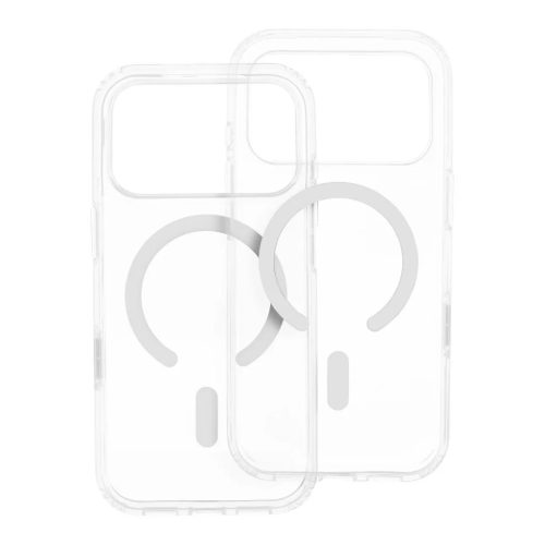 iPhone 15 Pro Max Forcell F-Protect Clear Hybrid Premium Magsafe kompatibilis tok átlátszó