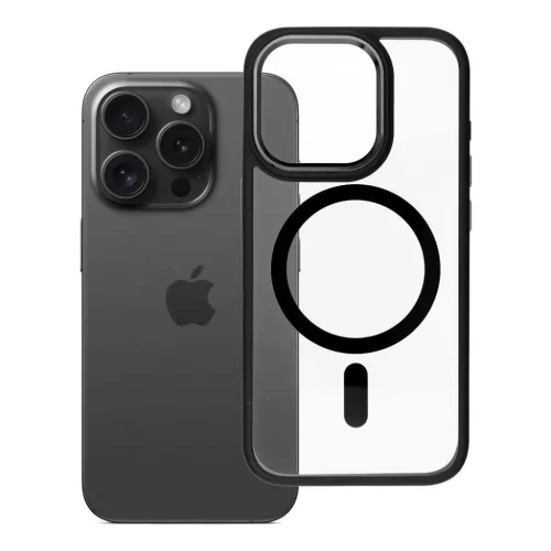 iPhone 15 Pro ROAR MAG BUMPER fekete tok