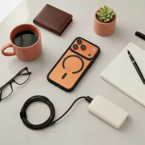 iPhone 15 Pro ROAR MAG BUMPER fekete tok