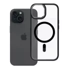 iPhone 15 fekete tok ROAR MAG BUMPER kompatibilis MagSafe-fel