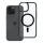 iPhone 15 fekete tok ROAR MAG BUMPER kompatibilis MagSafe-fel