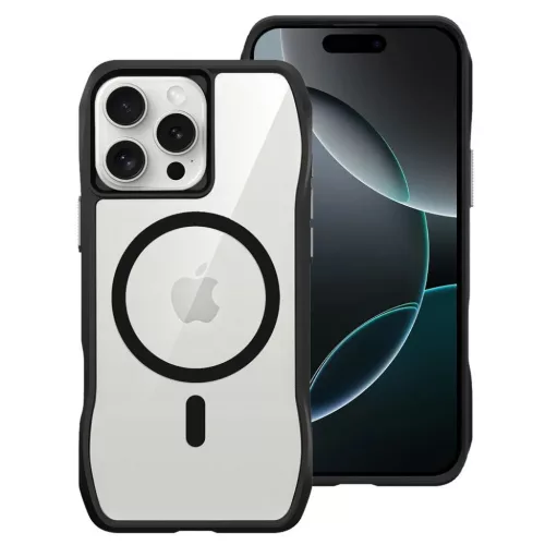 iPhone 16 Pro tok ROAR tok SLIM DEFENDER MagSafe kompatibilis fekete