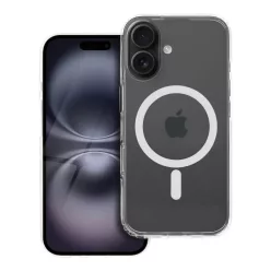   iPhone 16 Forcell F-Protect Clear Hybrid Premium Magsafe kompatibilis átlátszó tok