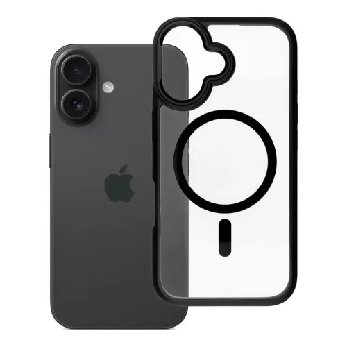 iPhone 16 ROAR MAG BUMPER fekete tok