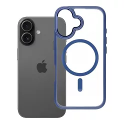 iPhone 16 Roar Mag Bumper tok tengerészkék