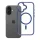 iPhone 16 Roar Mag Bumper tok tengerészkék