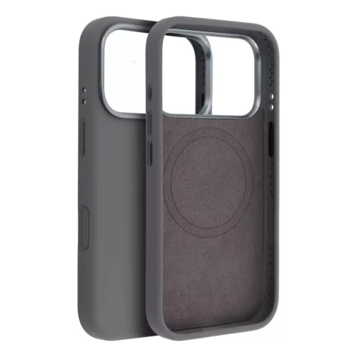 iPhone 16 Pro Forcell F-Protect Frame Premium kompatibilis Magsafe szürke tok