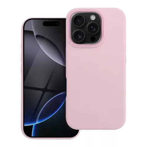 iPhone 16 Pro Forcell F-Protect Frame Premium Magsafe kompatibilis rózsaszín tok