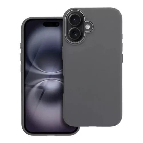 iPhone 16 Forcell F-Protect Frame Premium kompatibilis Magsafe-el szürke tok