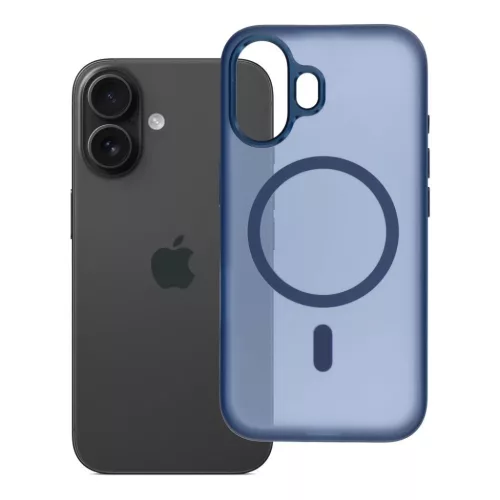 iPhone 16 Flexline MagSafe kompatibilis tok sötétkék