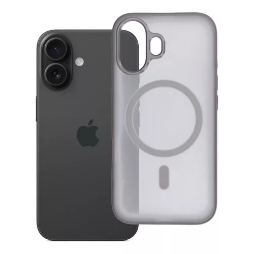 iPhone 16 Flexline Mag tok kompatibilis MagSafe szürke
