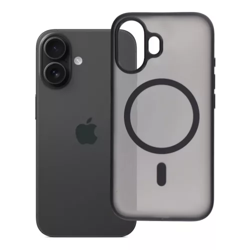 iPhone 16 Flexline Mag tok kompatibilis MagSafe fekete tok