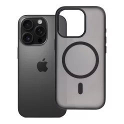   iPhone 16 Pro tok Flexline Mag tok kompatibilis a MagSafe rendszerrel fekete