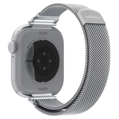 Spigen Wbm4 Band Apple Watch 8 / 9 / 10 / 11 / Se (40 / 41 / 42 Mm) Silver