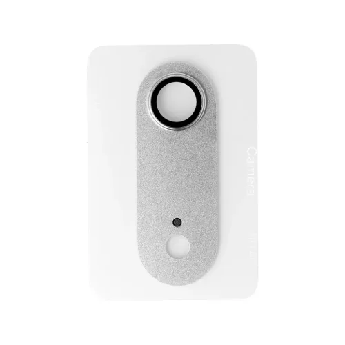 Edzett üveg Tel Protect 95% AR+AF Teljes Fém Kamera Protector az iPhone 17 Air ezüst színű (kamera sziget) üvegfólia