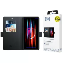 Samsung Galaxy S26 Ultra tok 3MK Wallet tok fekete