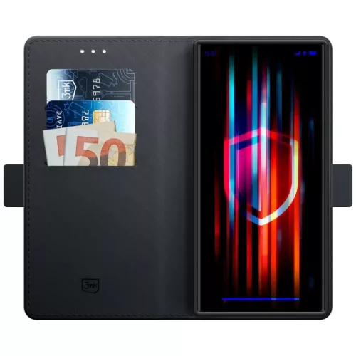 Samsung Galaxy S26 Ultra tok 3MK Wallet tok fekete