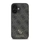 Guess PU 4G Small Metal Logo MagSafe tok iPhone 16 Plus-hoz barna
