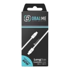 OBAL:ME LongRun USB-C/USB-C Kábel 60W 2m Fehér