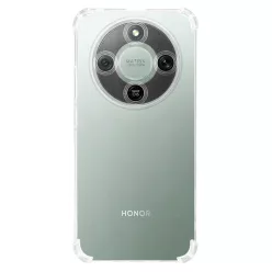 Honor Magic8 Lite átlátszó Tactical TPU Plyo fliptok