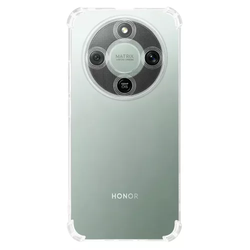 Honor Magic8 Lite átlátszó Tactical TPU Plyo fliptok