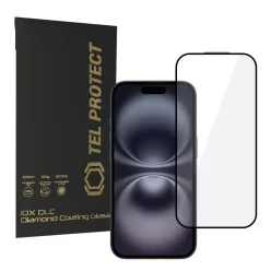   Tempered glass Tel Protect 10X HD DLC Diamond Coating iPhone 16/15 üvegfólia