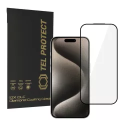   Tempered glass Tel Protect 10X HD DLC Diamond Coating iPhone 15 Pro Max üvegfólia