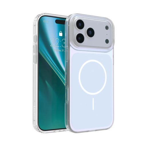 iPhone 17 Pro Max tok Etteri Hidden Pearl tok világoskék