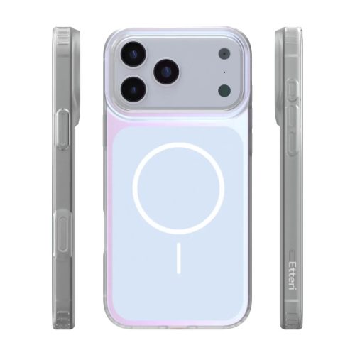 iPhone 17 Pro Max tok Etteri Hidden Pearl tok világoskék