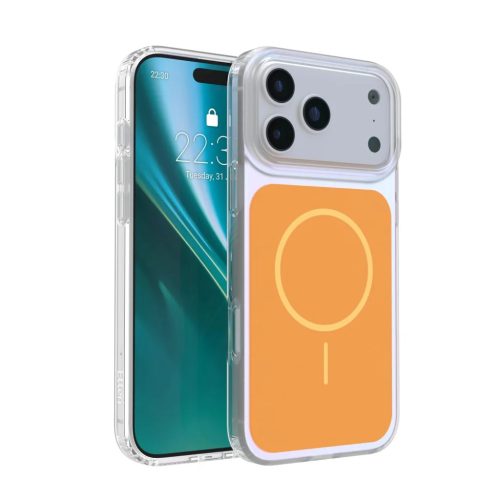 iPhone 17 Pro Max Etteri Hidden Pearl tok narancssárga