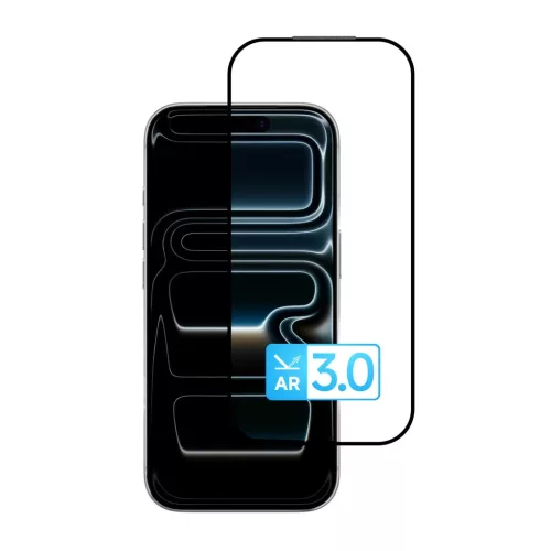 Edzett üveg Tel Protect 10X AR 3.0 AntiReflective Titanium iPhone 17 Pro üvegfólia