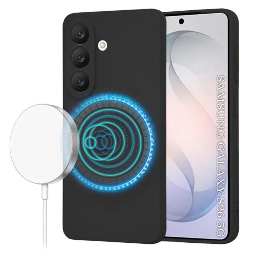 Techsuit - SoftFlex MagSafe - Samsung Galaxy S26 - Fekete tok