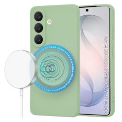   Techsuit - SoftFlex MagSafe - Samsung Galaxy S26 - Menta Zöld tok