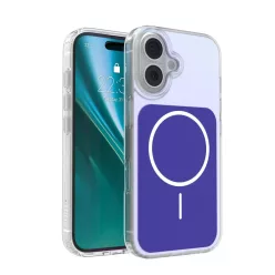 iPhone 16 tok, Etteri Hidden Pearl tok, sötétkék